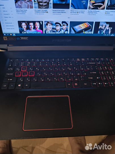 Игровой ноутбук i7 8750h, rtx 1060, 6gb