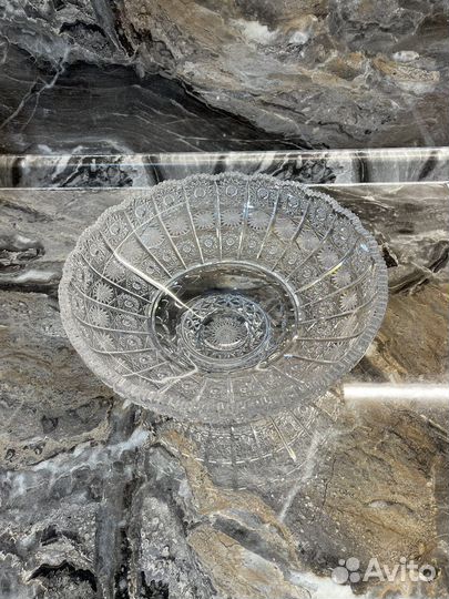 Ваза для фруктов, снежинка