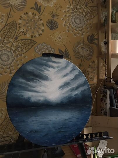 Картина маслом море пейзаж