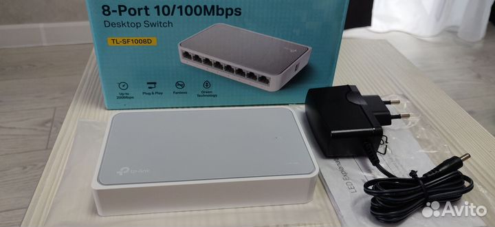 Коммутатор tp-link TL-SF1008D
