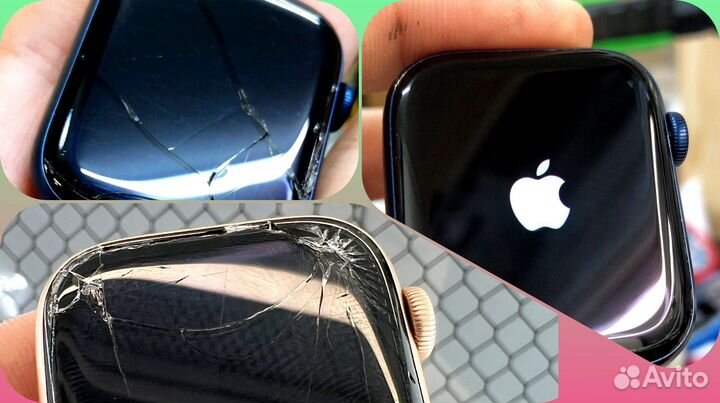 Замена стекла Apple Watch