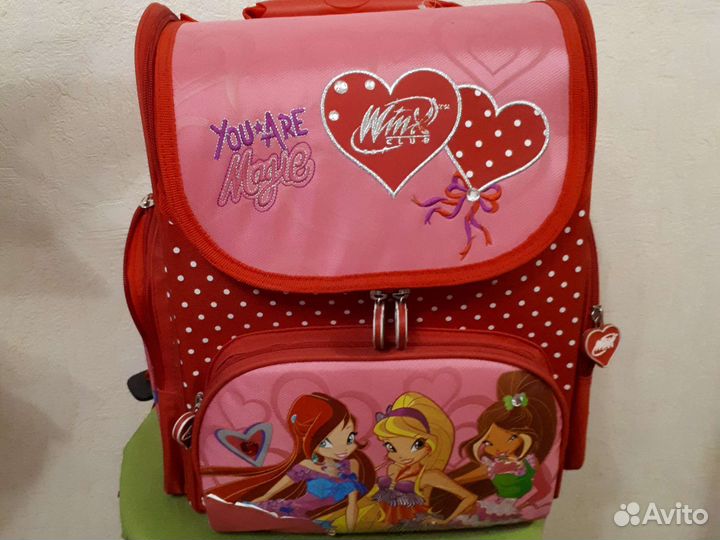 Рюкзак школьный для девочки новый легкий