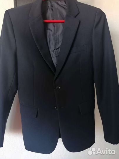 Пиджак школьный для мальчика 152