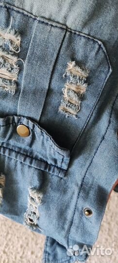 Платье джинсовое летнее 48