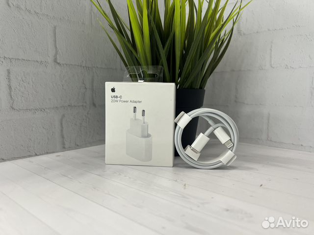 Комплект быстрой зарядки Apple 20W Оригинал купить в Перми ...