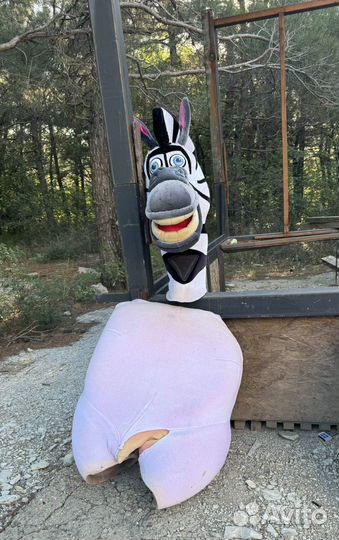 Ростовой костюм зебры