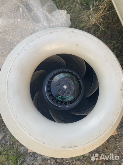 Вентилятор канальный ned kvr 250 б/у