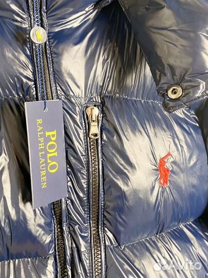 Пуховик Polo Ralph Lauren glossen down jacket