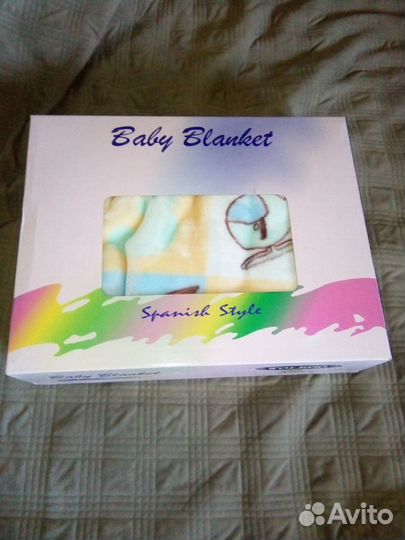 Одеяло тёплое детское новое