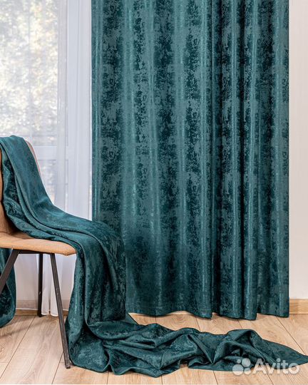 Комплект штор мрамор Зарина Мурена