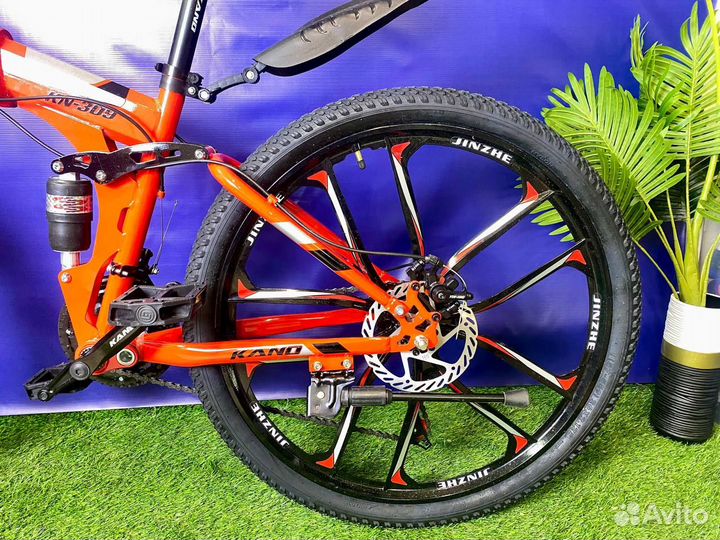 Велосипед складной на литых дисках