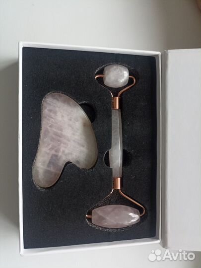 Скребок гуаша и ролик