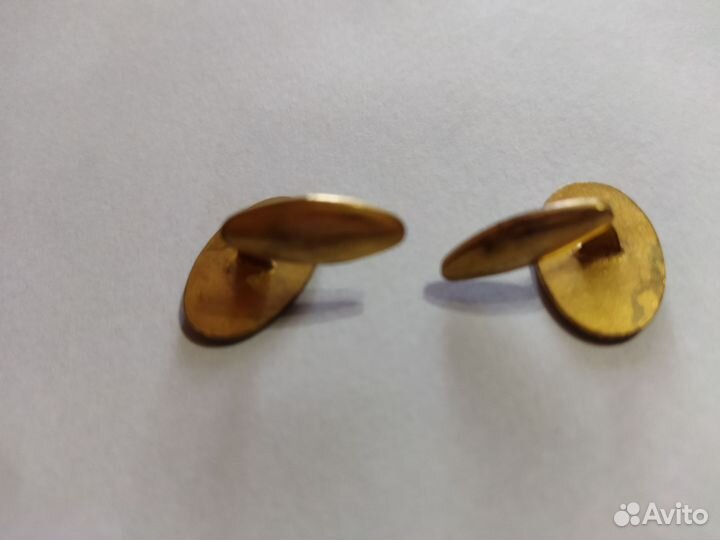 Запонки СССР. Адмиралтейство