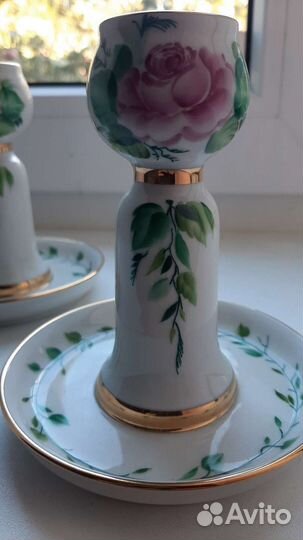 Форфоровые подсвечники лфз СССР