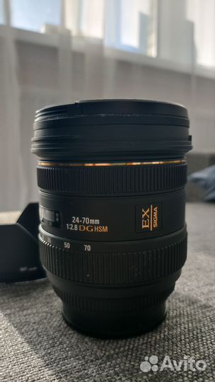 Объектив Sigma AF 24-70mm F2.8 EX DG HSM Sony A