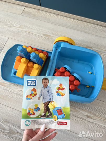 Конструктор Mega Bloks Fisher Price-Чемоданчик