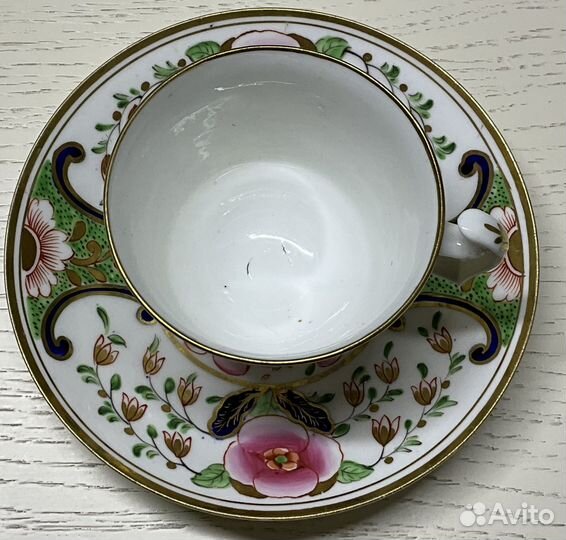 Антикварная чайная пара. Англия