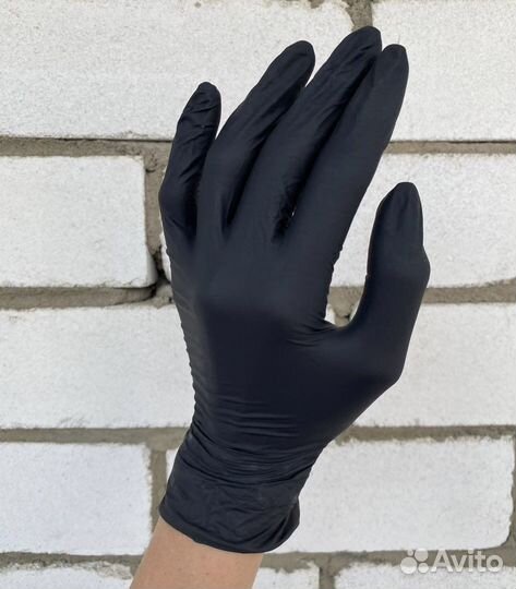 Перчатки нитриловые