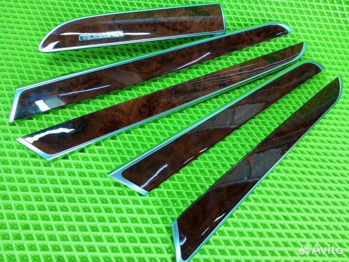 Накладка салона Audi A6 C6 (2006) дерево