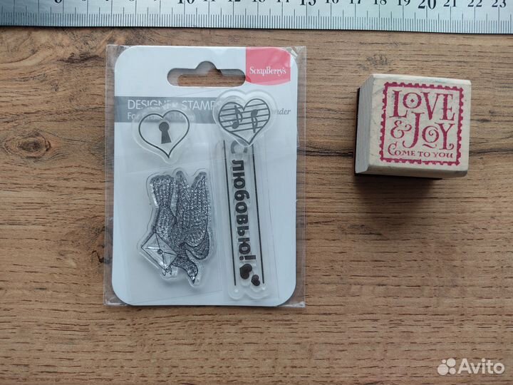 Штампы силиконовые набором