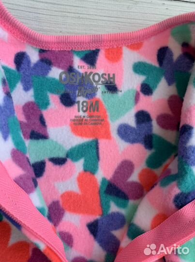 Флисовый комбинезон