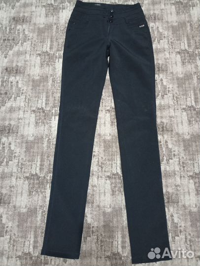 Теплые брюки для девочки 152