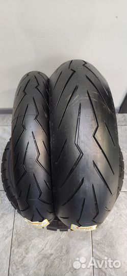 Pirelli Diablo Rosso III 180/55-17 и 120/70-17