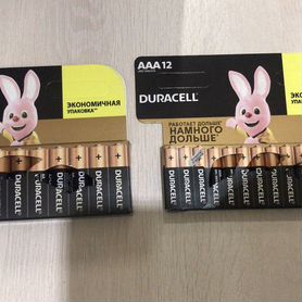 Батарейки duracell 12шт