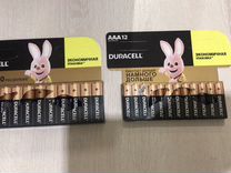 Батарейки duracell 12шт