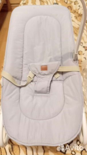 Шезлонг детский с вибрацией