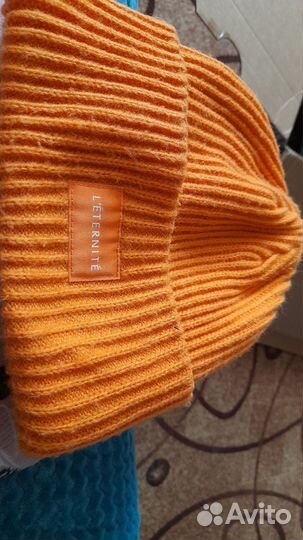 Шапка зимняя женская вязанная