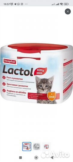 Корм для котят Lactol