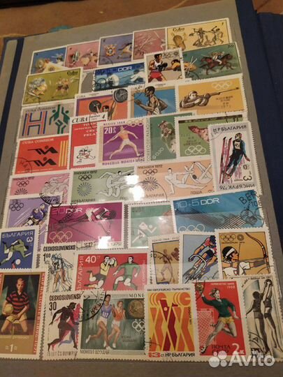 Большой альбом с марками СССР и стран мира