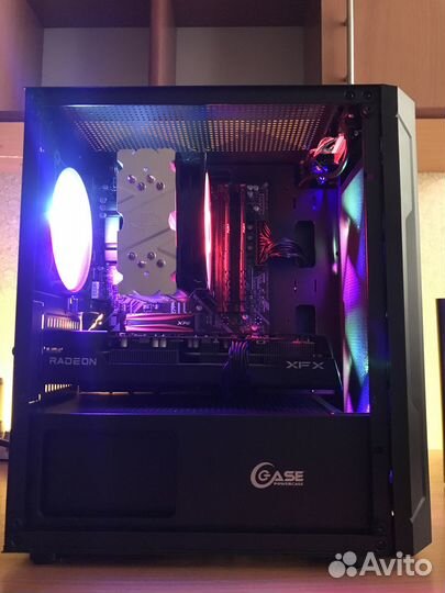 Игровой пк Ryzen 5600 Rx 6600XT