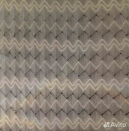 Платок из белого крученного шелка 30-х г. редкость