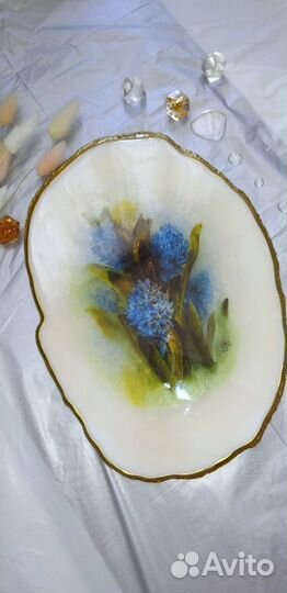 Поднос из эпоксидной смолы