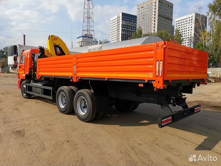 КамАЗ 65115-3094-48 с КМУ, 2023