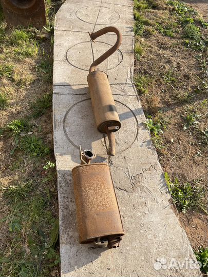 Глушитель и резонатор Волга (крайслер)