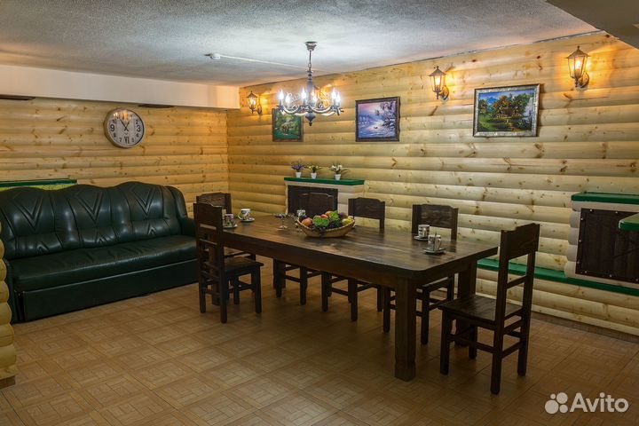 Сауна с бассейном