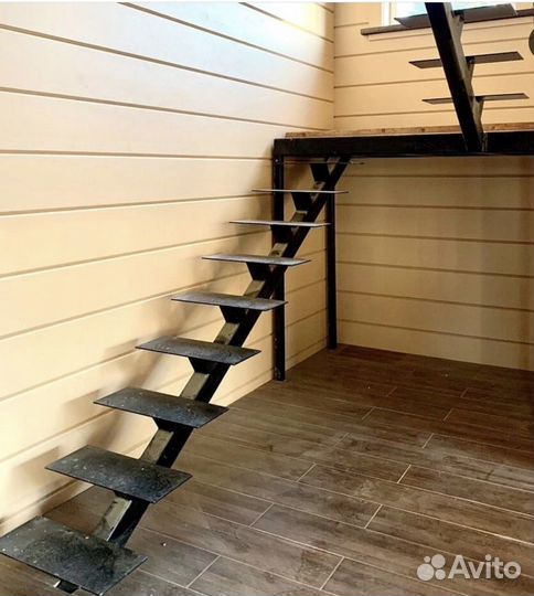 Металлокаркас Лестницы на Монокосоуре с Гарантией