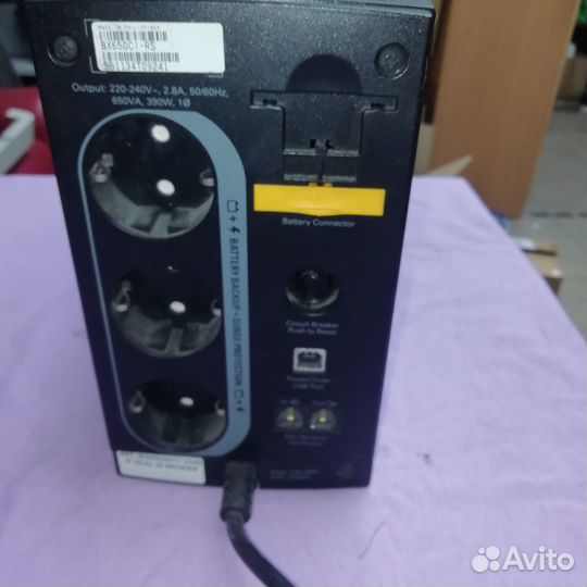 Ибп APC Back-UPS 650