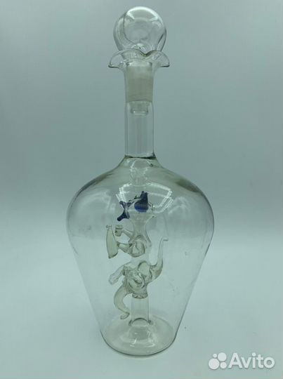 Графин черт чертик внутри, пробки к графину