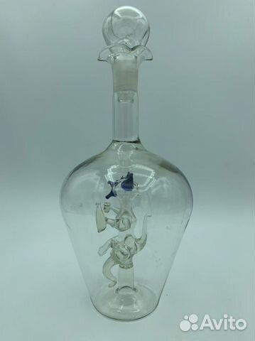 Графин черт чертик внутри, пробки к графину