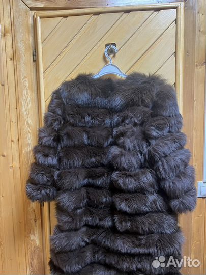 Шуба трансформер песец