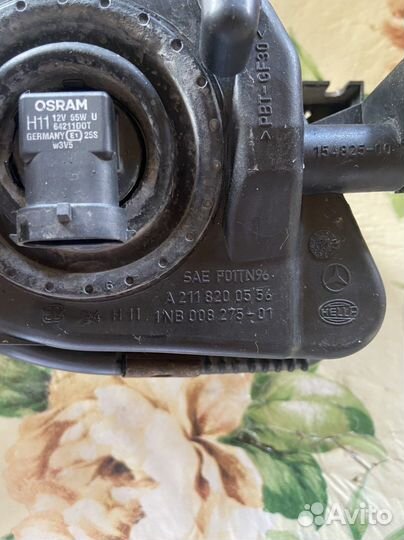 Оригинальные Противотуманные фары на w211