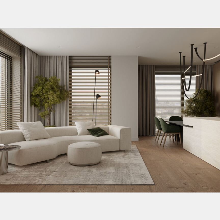 2-к. квартира, 68,1 м², 24/25 эт.