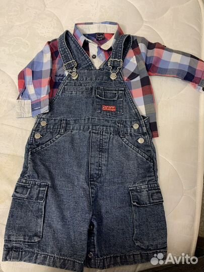 Детская одежда для мальчиков 6-9 месяцев
