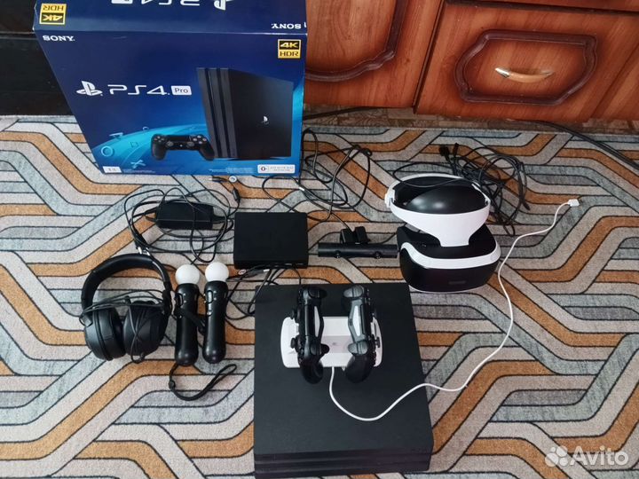 Sony playstation 4 PS4 pro 1tb 7208+PS+ на 12месяц