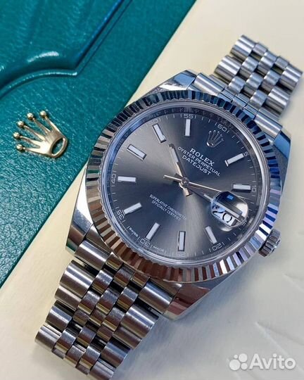 Часы Rolex Datejust 41mm серые