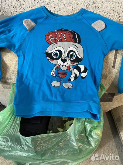 Детские вещи пакетом на мальчика 3-4 года